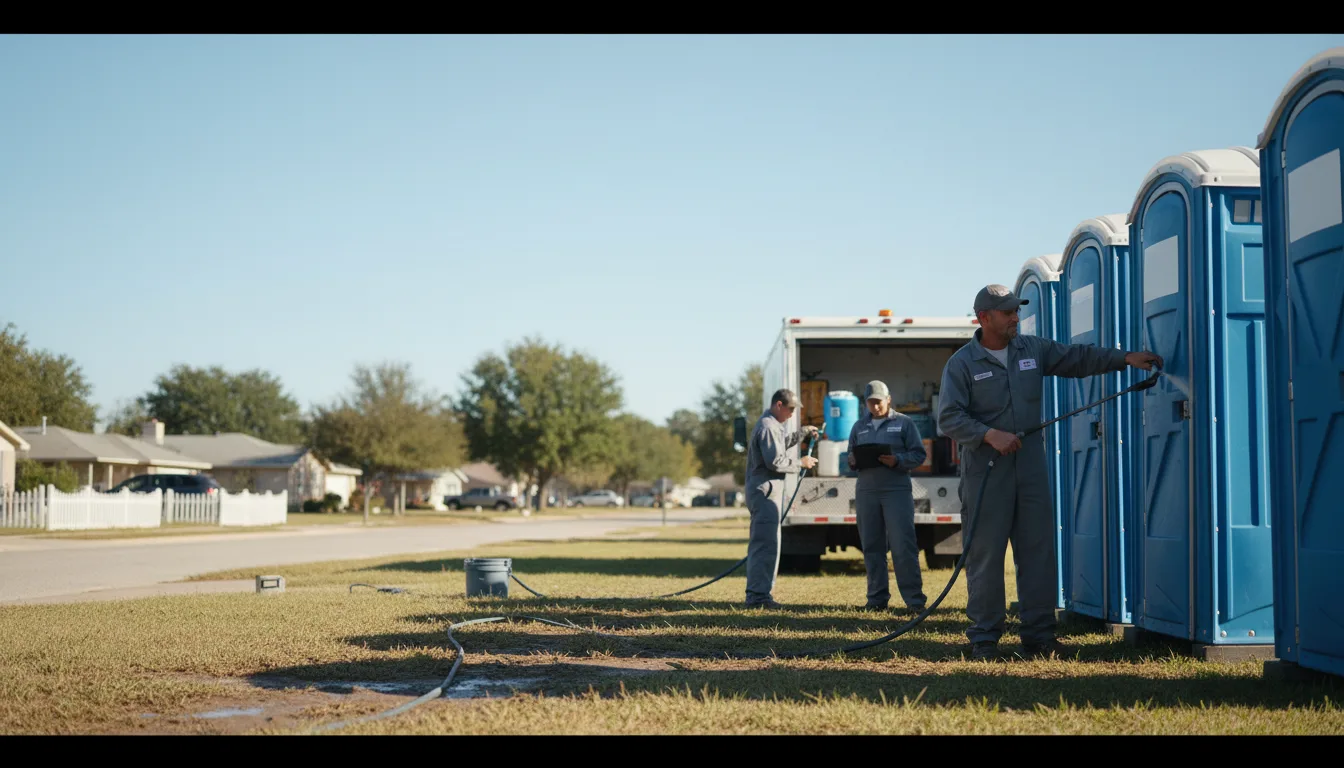 Long-Term Portable Toilet Rental in Axtell, TX near me